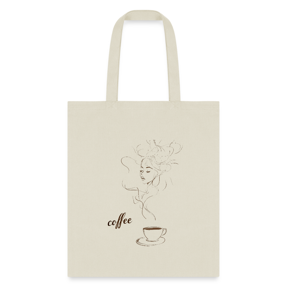 Tote Bag - Coffee Aroma - natural