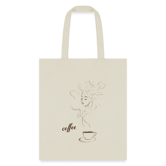 Tote Bag - Coffee Aroma - natural