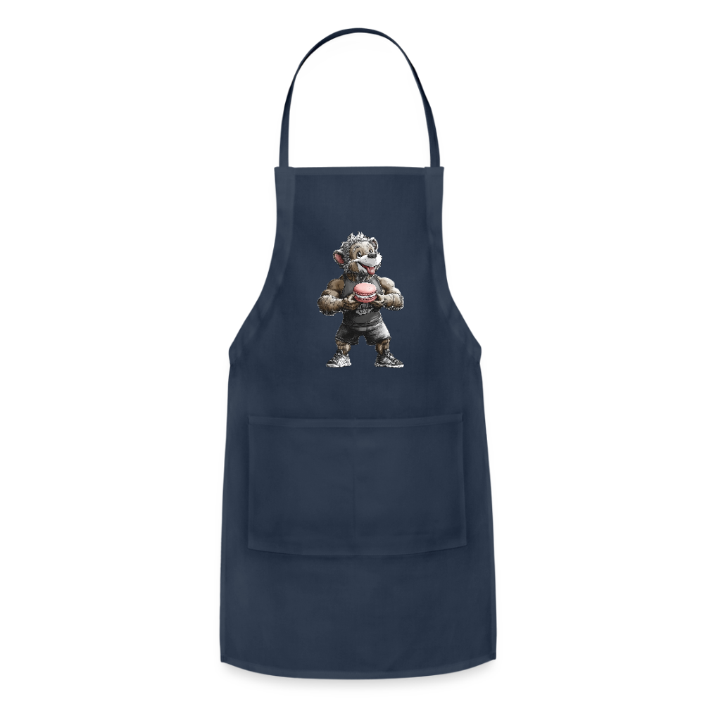 Adjustable Cotton Apron – Sweet Gains Kitchen Gear - navy